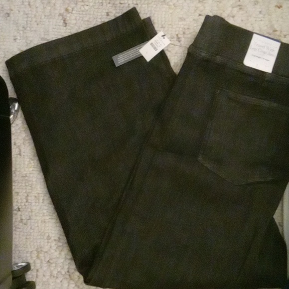 Talbots Travel wide leg crop jean - Picture 7 of 7